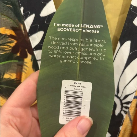 Farm Rio Carioca Mini Wrap Dress - Picture 8 of 10